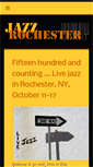 Mobile Screenshot of jazzrochester.com